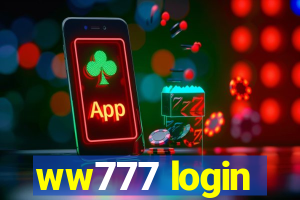 ww777 login